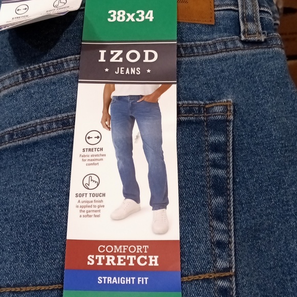 Izod Jeans Straight Fit - Picture 3 of 4